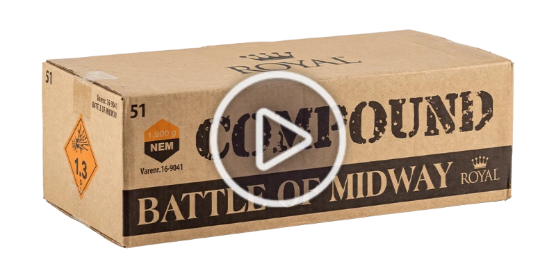 Royal Fireworks Battle of Midway